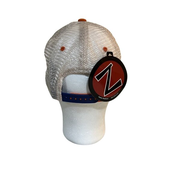 NCAA Zephyr Boise State Broncos Mesh Curved Bill Snapback Hat Cap Blue New - Picture 6 of 7